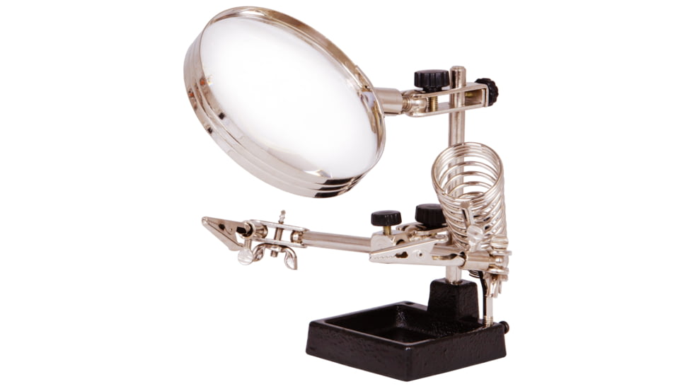 Levenhuk Zeno Refit ZF17 Magnifier, Black/Silver, Small, 74075
