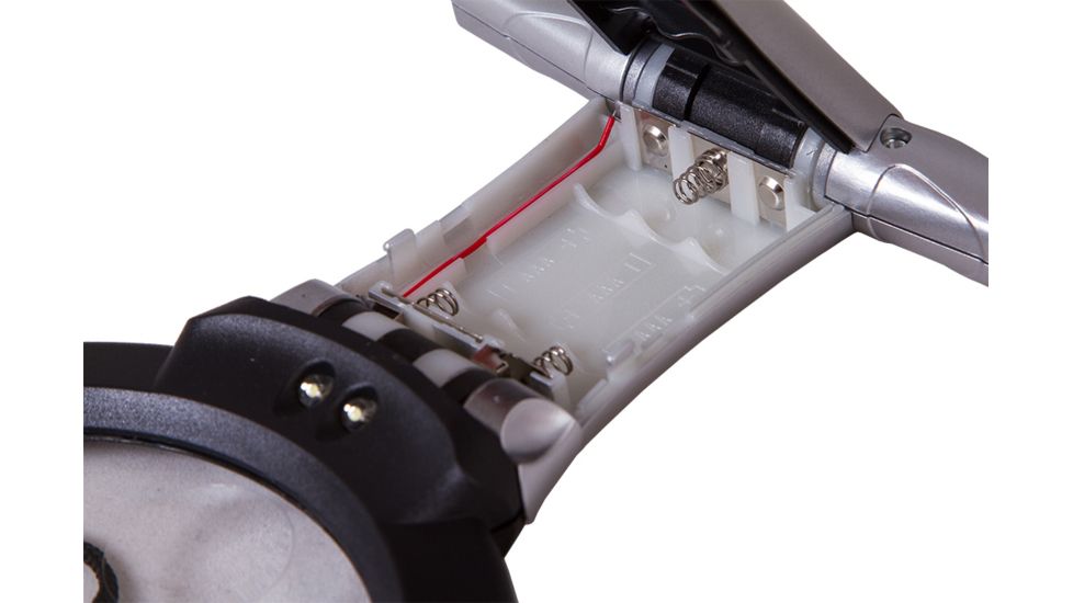 Levenhuk Zeno Vizor N2 Neck Magnifier, LED Illumination, Black, Medium 69675