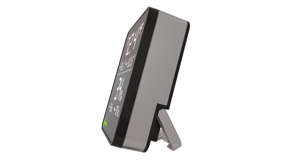 Lockdown Digital Hygrometer, Black/Silver, 1116774