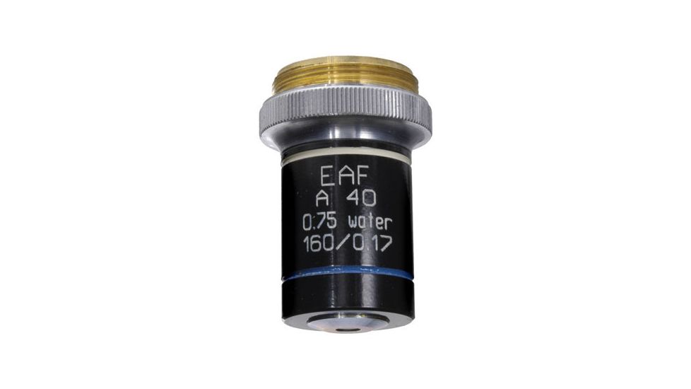 LOMO Objective, Achromat, 40x, 0.75 N.A., H2O Immersion, RMS