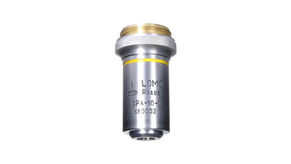 LOMO Objective, Q-Plan Achromat, 10x, 0.30 N.A., DIN