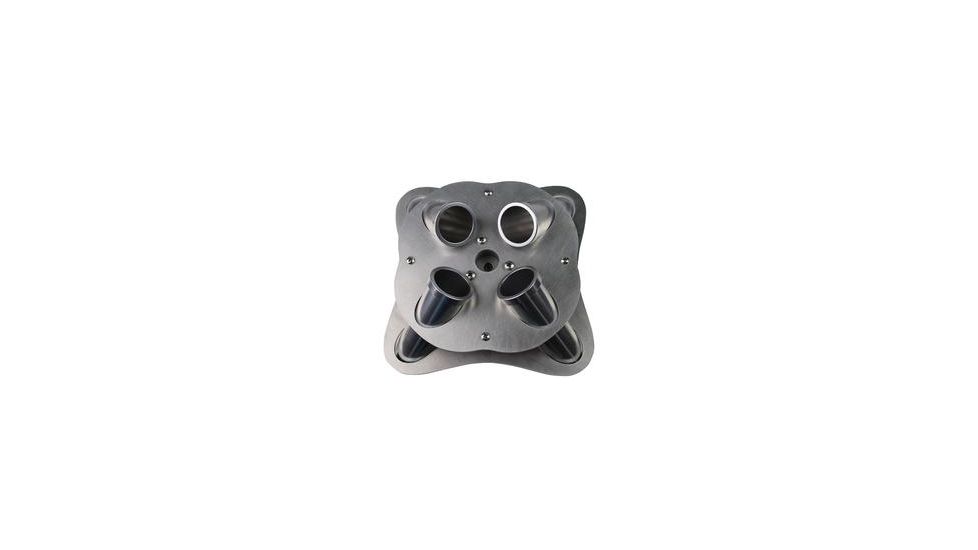 LW Scientific 4-Place 50ml Angled Rotor Kit For Universal Centrifuges, 1 x 40-place micro-tube And 4 x 50 ml Metal Tube Shields, UNR-KIT7-50ML
