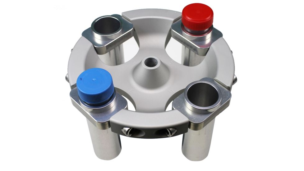 LW Scientific 4-Place Rotor for C5 Centrifuge w/4 - 50ml Metal Tube Shields C5R-KIT4-50ML