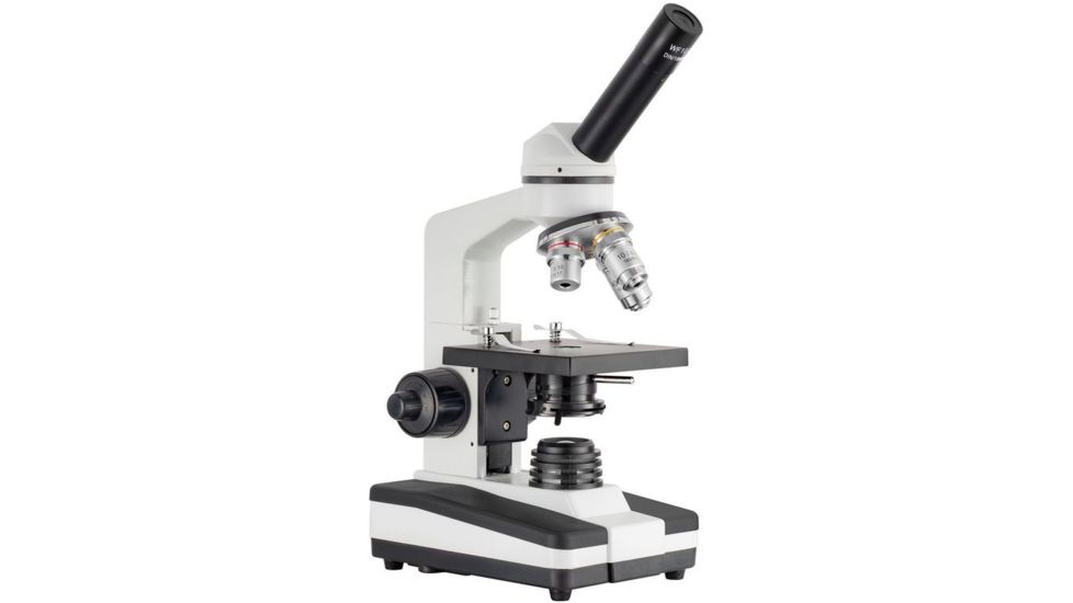 LW Scientific Advanced Student Microscope with 3 Achromat objectives and Flourescent Light, CREAM EDM-M03A-DAF1
