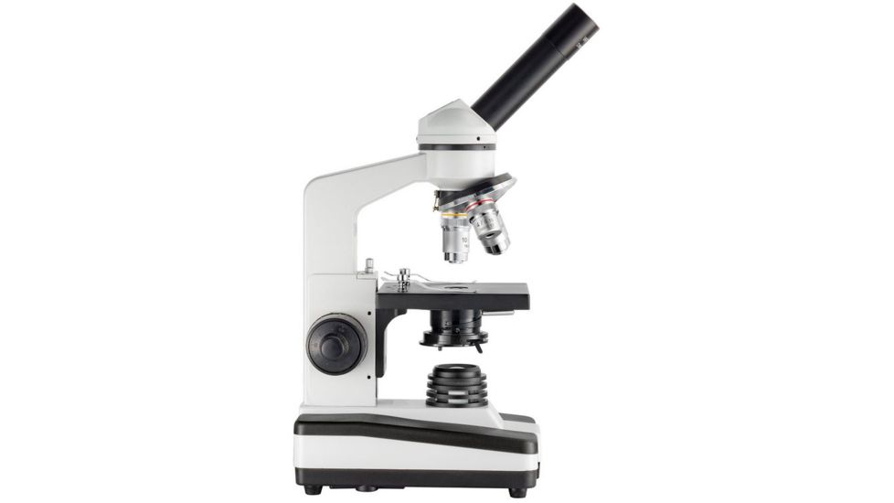 LW Scientific Advanced Student Microscope with 3 Achromat objectives and Flourescent Light, CREAM EDM-M03A-DAF1
