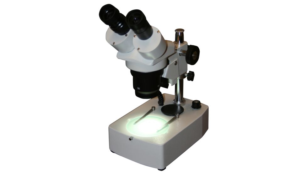 LW Scientific DM Stereo Microscope, 10x/30x Magnification on Dual Led Stand, CREAM DMM-S13N-7LL1