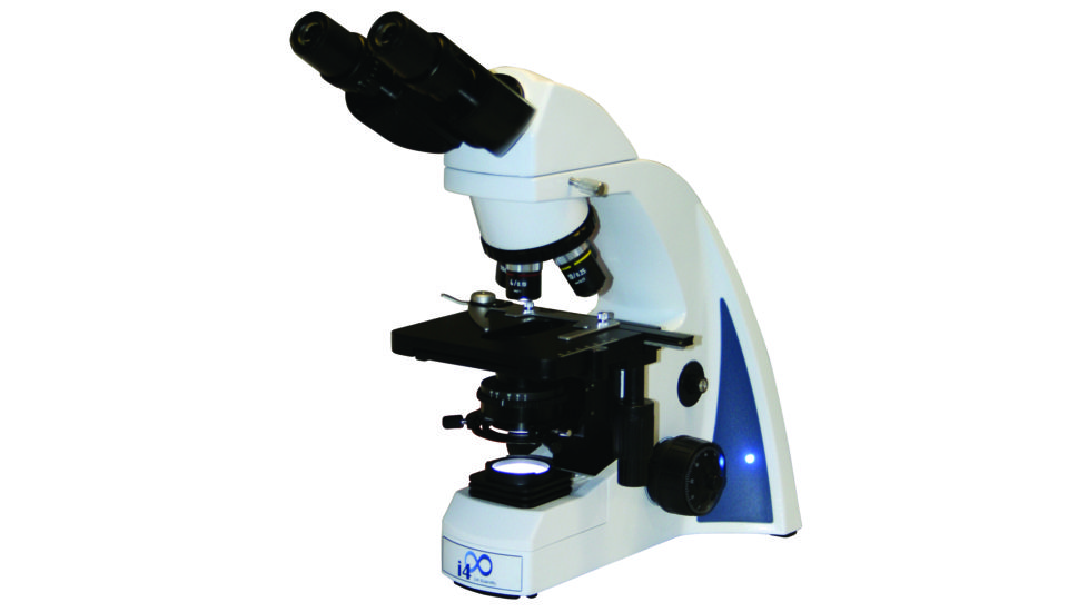 LW Scientific I4 Binocular Microscope with Semi-plan with 4x, 10x, 40x, 100x Infinity Plan Objectives, CREAM i4M-BN4A-iSL3