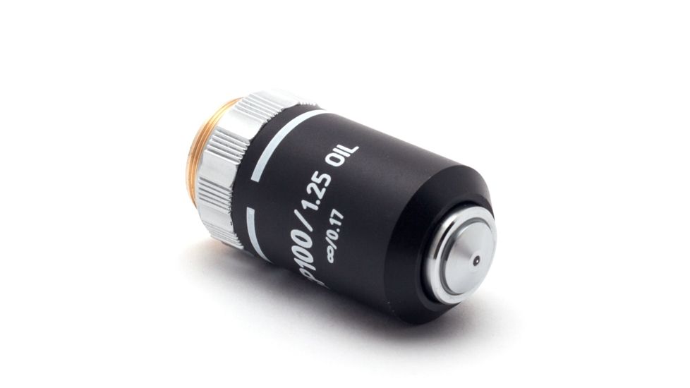 LW Scientific i4 Microscope 100X Infinity Semi-Plan Oil Objective, I4O-100X-ISOL