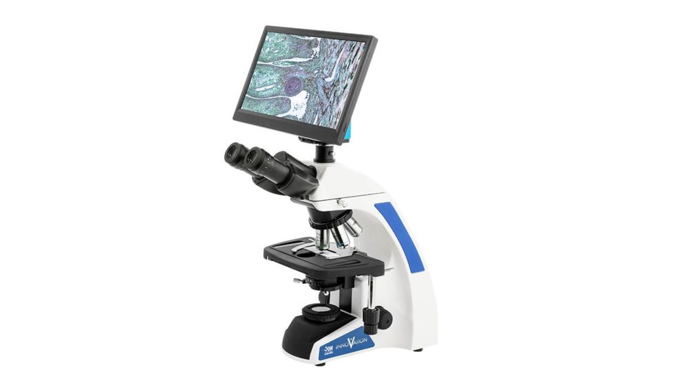LW Scientific Innovation Trinocular Microscope w/ BioVIEW Camera and  Monitor, INS-T4BV-IPL3