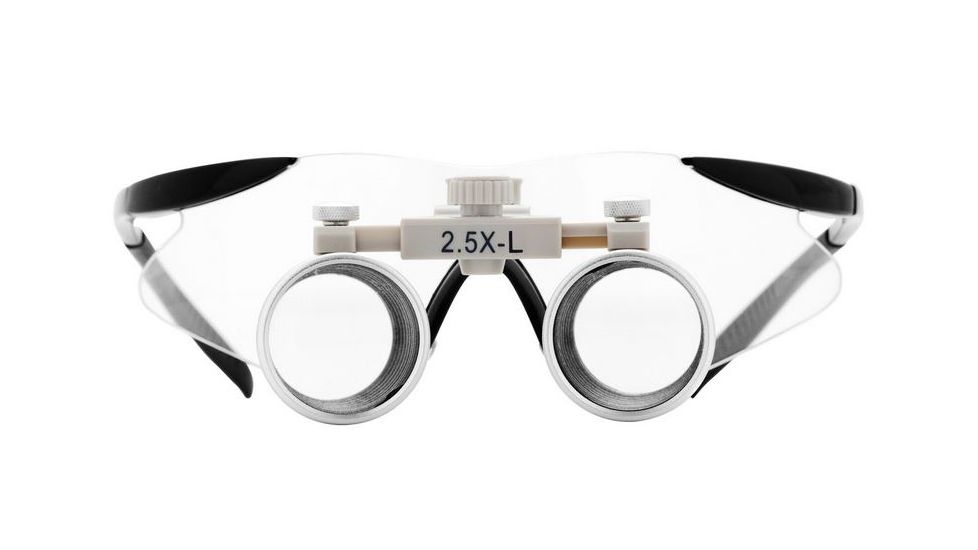 LW Scientific Medical Galilean Long Loupe WD s 2.5X, BLACK LPM-P25L-4907
