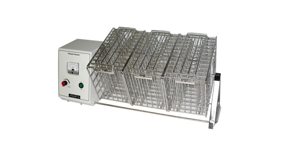 LW Scientific Platelet Rotator 360 Degree Variable Speed 9 RPM 36 Bags, CREAM RTL-PLV3-36B1