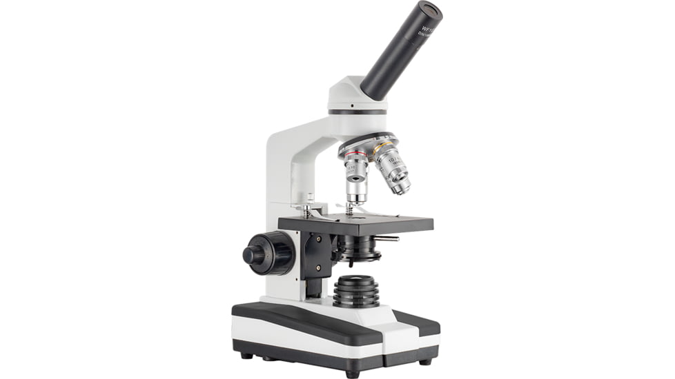 LW Scientific Student Advanced - LED 4 objectives Microscope, Abbe, Iris, Coaxial, EDM-M04A-DAL1