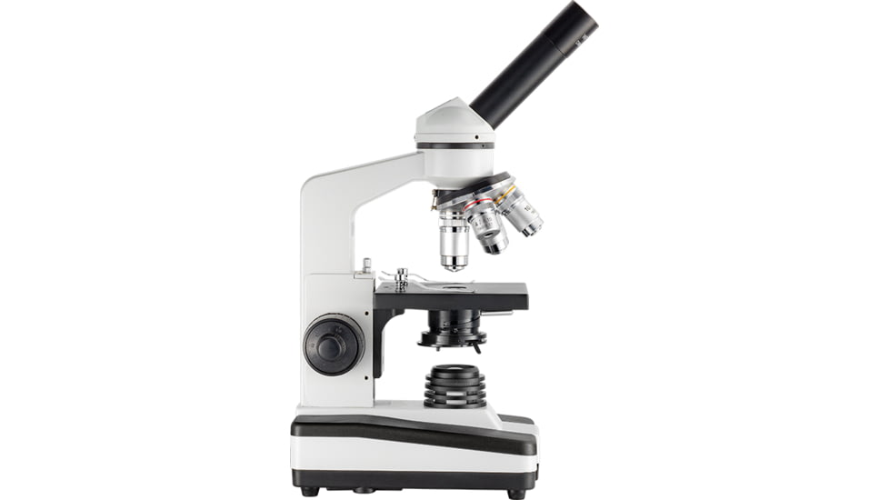 LW Scientific Student Advanced - LED 4 objectives Microscope, Abbe, Iris, Coaxial, EDM-M04A-DAL1