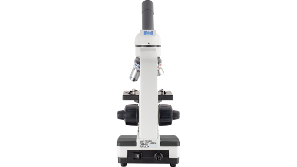LW Scientific Student Advanced - LED 4 objectives Microscope, Abbe, Iris, Coaxial, EDM-M04A-DAL1
