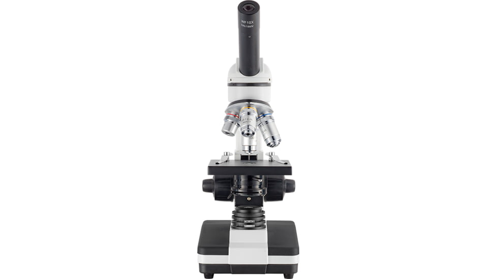 LW Scientific Student Advanced - LED 4 objectives Microscope, Abbe, Iris, Coaxial, EDM-M04A-DAL1