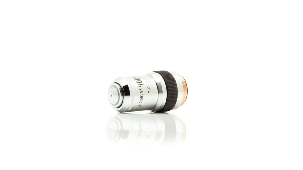LW Scientific Student Microscope 100xR DIN Achromatic Oil Objective, EDO-100X-DAOL