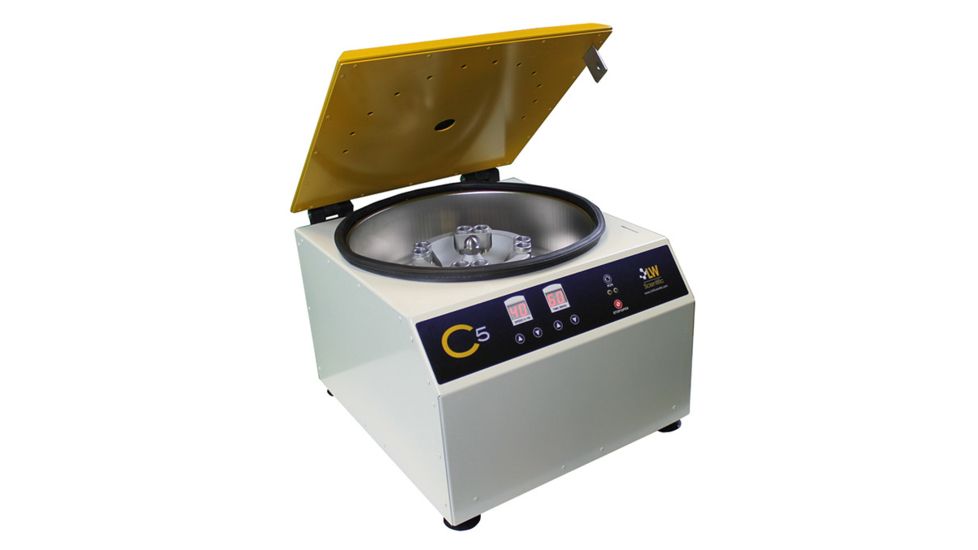 LW Scientific USA C5 Centrifuge 5000 RPM with 40 x 1.5/2ml Microtube Rotor Digital, CREAM C5C-40AU-02T3