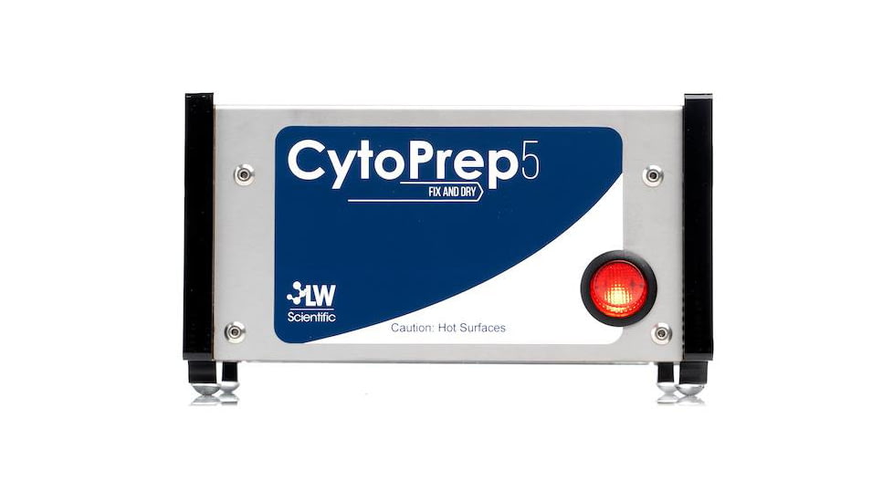 LW Scientific USA CytoPrep5 Fix &amp; Dry 5-slide Cytology Prep Station, 100-240v AC Adapter, CPL-FXDR-05S3
