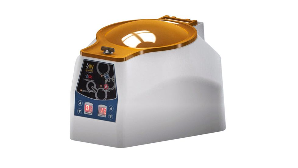 LW Scientific USA Universal Centrifuge 3400 RPM with 8 place 3-15ml Angled Rotor, CREAM UNC-08AD-15T3