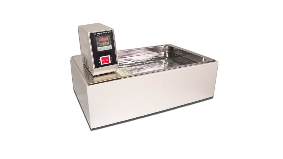 LW Scientific Water Bath 20 Liter Circulating Variable Temp Ambient+5C to 100C, CREAM WBL-20LC-SSD1