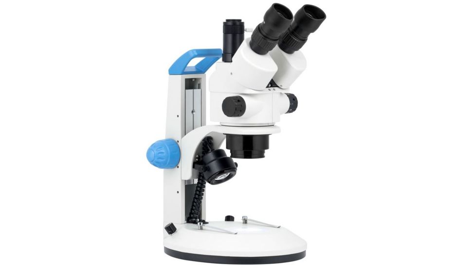 LW Scientific Z4 Trinocular Microscope on Dual LED Stand, CREAM Z4M-TZM7-7LL1