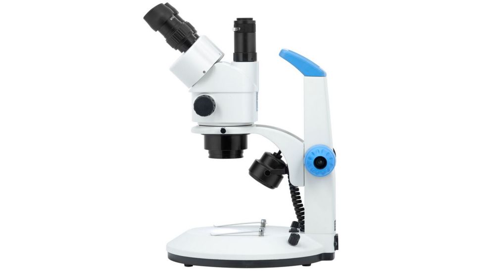 LW Scientific Z4 Trinocular Microscope on Dual LED Stand, CREAM Z4M-TZM7-7LL1