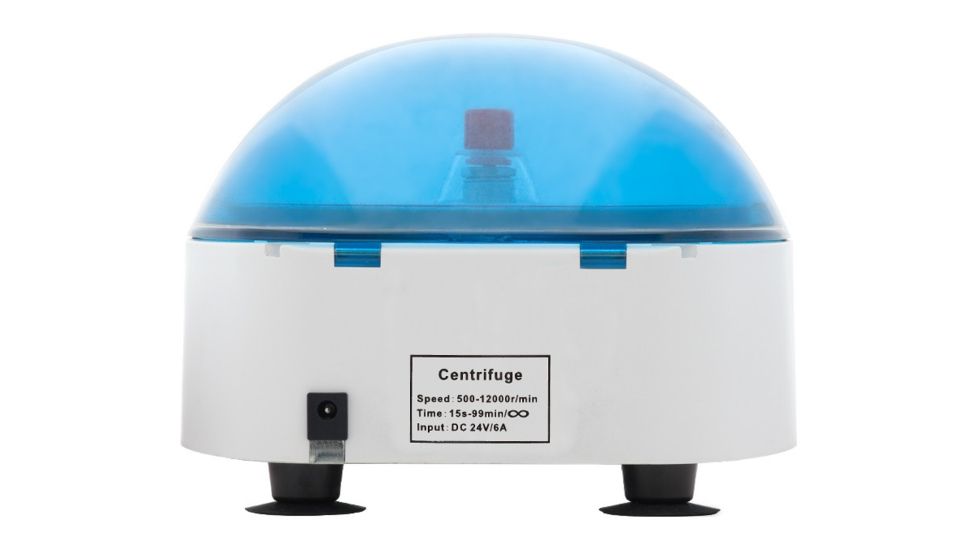 LW Scientific Zip-IQ PCV Hematocrit Centrifuge, White/Blue, ZIC-24HD-75T3