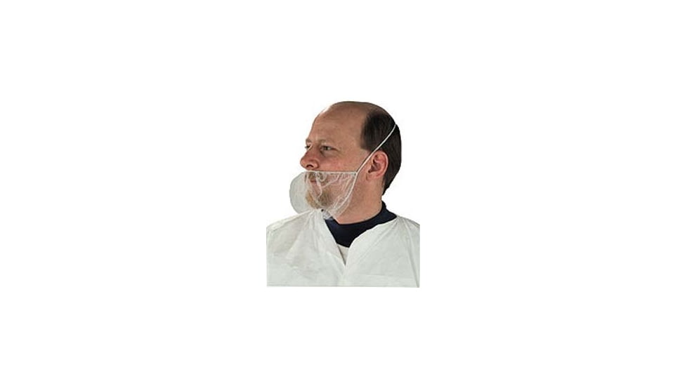 Magid Glove POLY-PRO Beard Cover Wht PK100 BC924