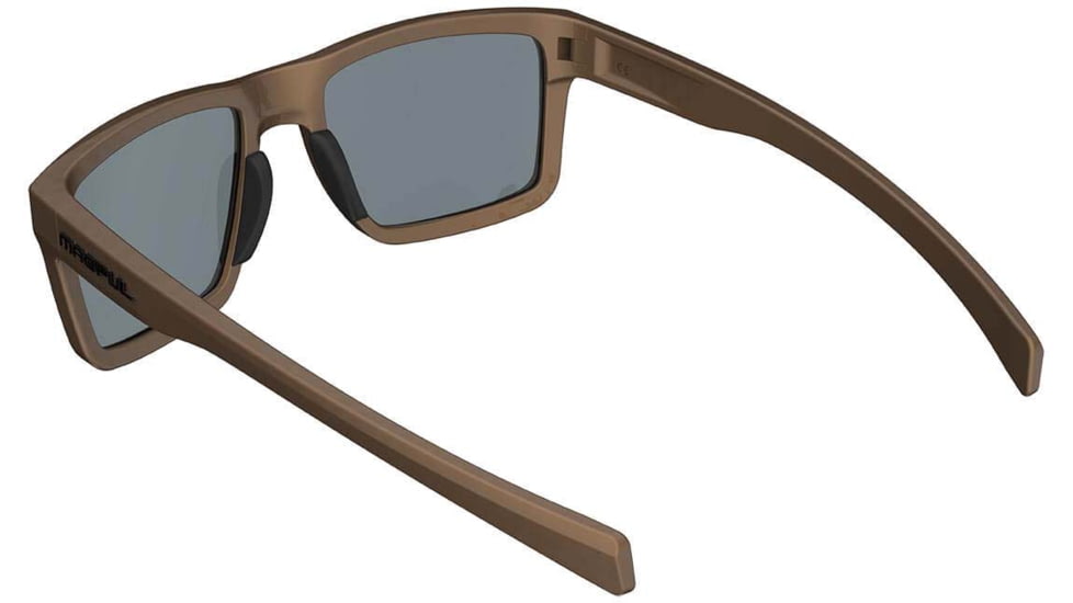 Magpul Industries Rider Eyewear, Burnt Bronze Frame, Gray Lenses, Polarized, MAG1277-1-225-1500