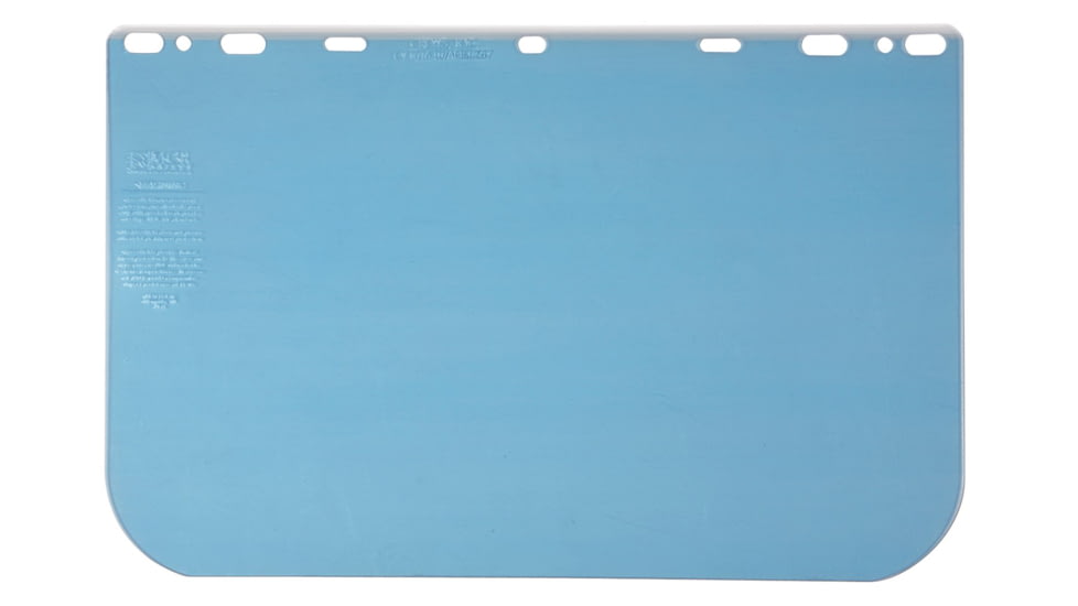 MCR Safety 101640 Safety Face Shield - Universal, Impact Resistant PETG, .040 Inches Thickness, Clear, One Size, 101640