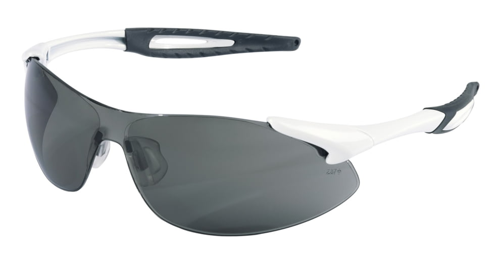 MCR Safety A1 Series Safety Glasses, Anti-Fog Lens, Extremely Flexible Temples, Non-Slip Temples and Soft TPR Nose Piece, Gray, One Size, IA132AF