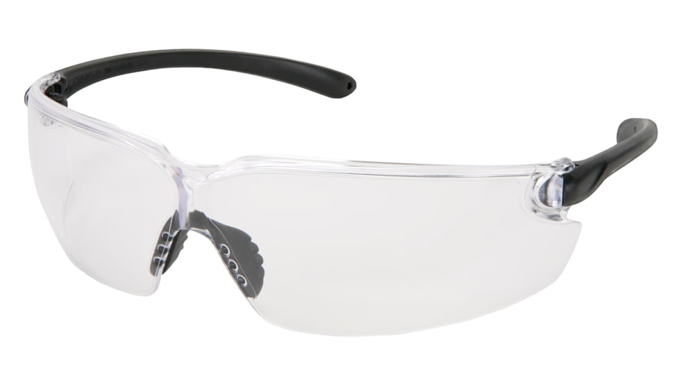 MCR Safety BL1 Series Safety Glasses, Anti-Fog Lens, Dielectric Option, No Metal Pieces, Extremely Lightweight Glasses, Clear, One Size, BL110AF