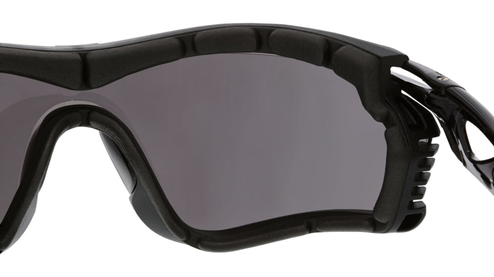 MCR Safety Checklite CL5 Series Safety Glasses, MAX6 Anti-Fog Lens, Removable Closed Cell Foam Gasket, Earplug Retaining Technology, Temples Hold Earplug Cord in Place, Gray, One Size, CL512PF