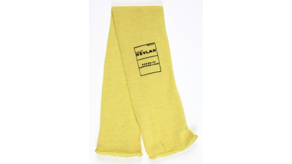 MCR Safety Cut Pro Single Ply DuPont Kevlar Competitive Value Cut Resistant Sleeves, 18in x 3 1/4in Single Ply Sleeve, Yellow, One Size, 9378P