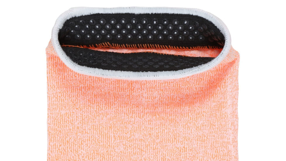 MCR Safety Cut Pro Sleeves 13 Gauge Hypermax Hi-Vis Silicone Bicep Grip Pads, 20in Length, ANSI Cut A4, Orange, One Size, 9218O