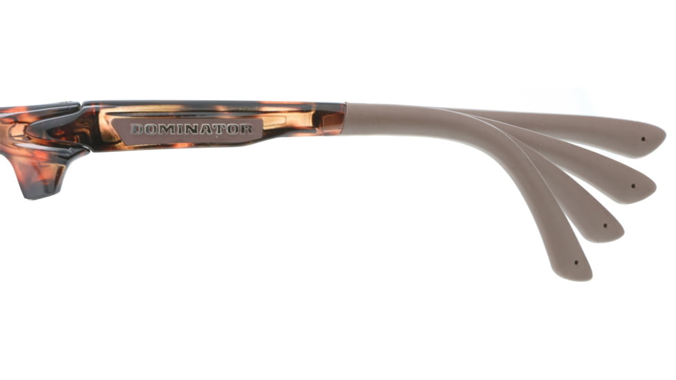 MCR Safety Dominator DM3 Magnifier, Tortoise Shell Color Frame, MAX6 lens, 2.5 Diopter, Brown, One Size, DM13H25BPF