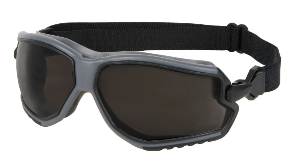 MCR Safety ForceFlex Flexible Safety Goggles, Anti-Fog Lens, Gray, One Size, FFG112AF