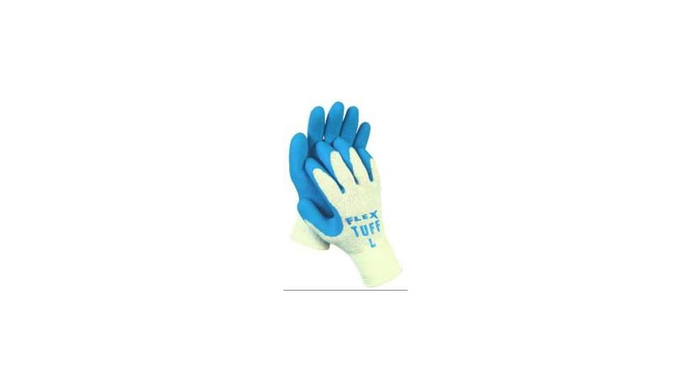 MCR Safety Gloves COTTON/POLY/LTX L PK12 9680L