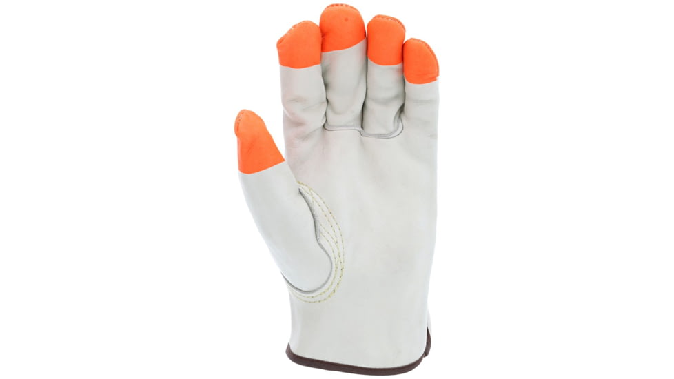 MCR Safety Leather Drivers Work Gloves, CV Grade Cow Grain Leather, Beige, XXX - Large, 3215PIXXXL