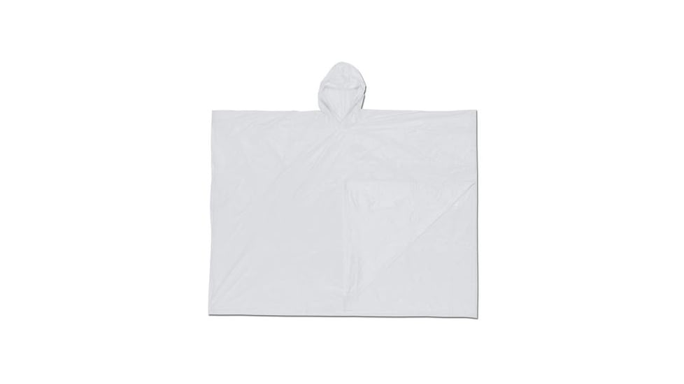 MCR Safety Poncho Disp Pvc 1PLY Clear O42