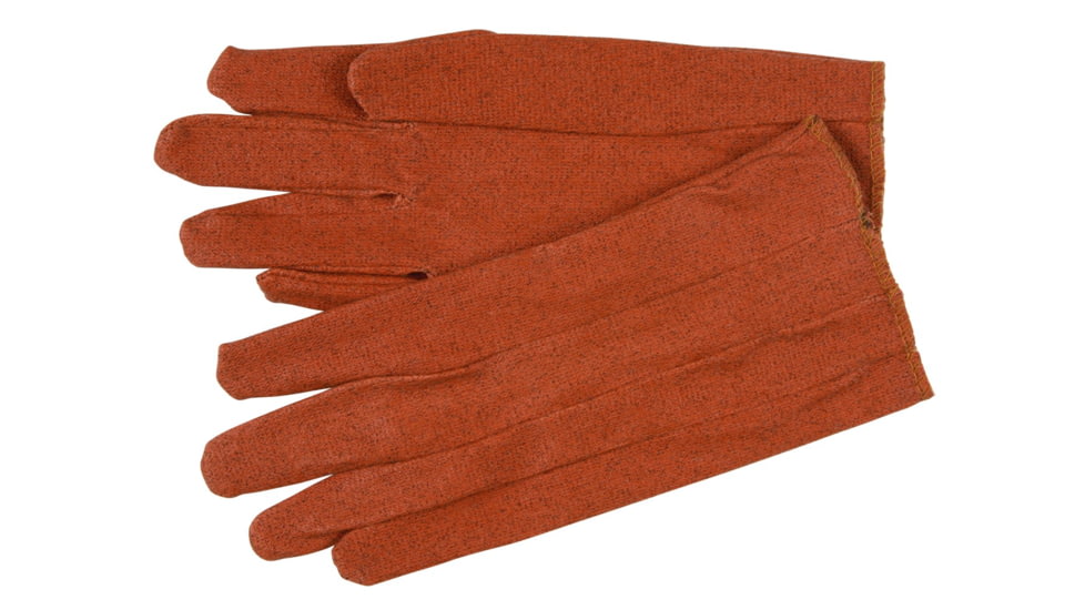 MCR Safety Russett Cut and Sewn Stretch Vinyl Impregnated Glove, Slip on - Womens, Russet, Medium, 9810M