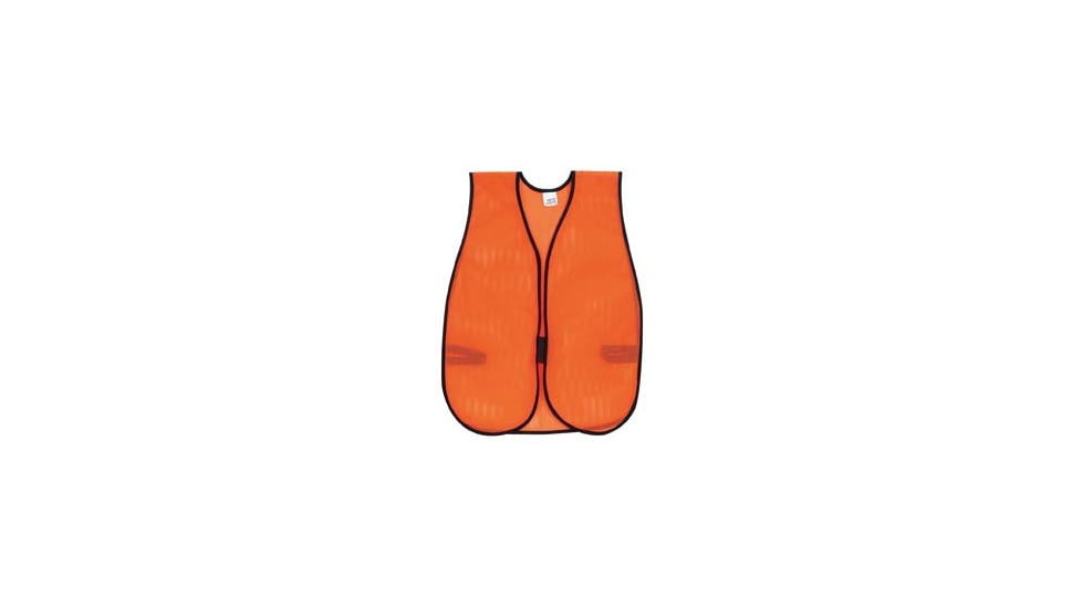 MCR Safety Safety Vest Mesh Orange PK12 V201