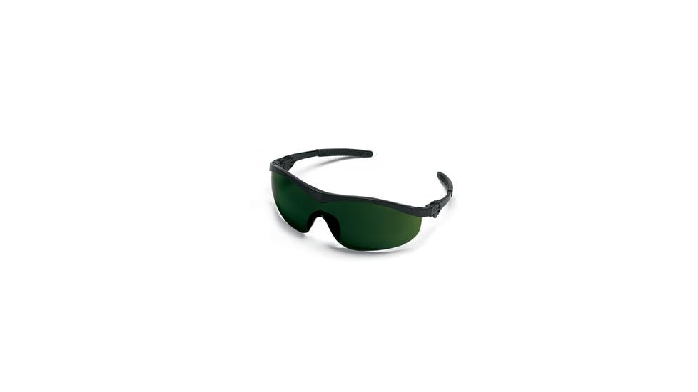 MCR Safety Storm Blk Frm 5.0 Grn Lns ST1150, Each
