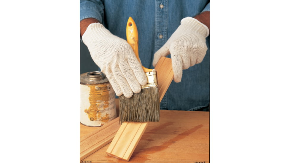 MCR Safety String Knit Work Gloves, 7 Gauge Regular Weight, 70% Cotton/30% Polyester, Hemmed Cuff, Natural/White, Medium, 9500M