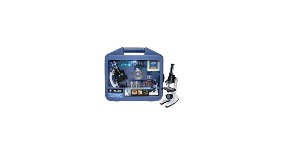 Meade Childrens 28-piece Starter Microscope Kit w/ Tweezers, Filter, Slicer