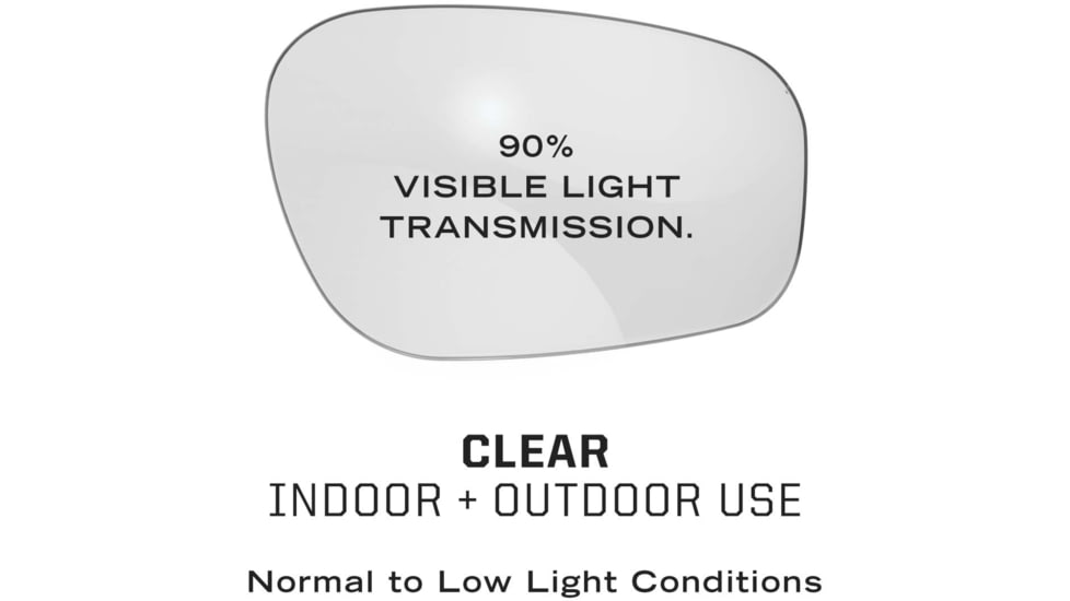 Mechanix Wear Type-N Safety Glasses, Black Frame with Clear Lens VNS-10AA-PU