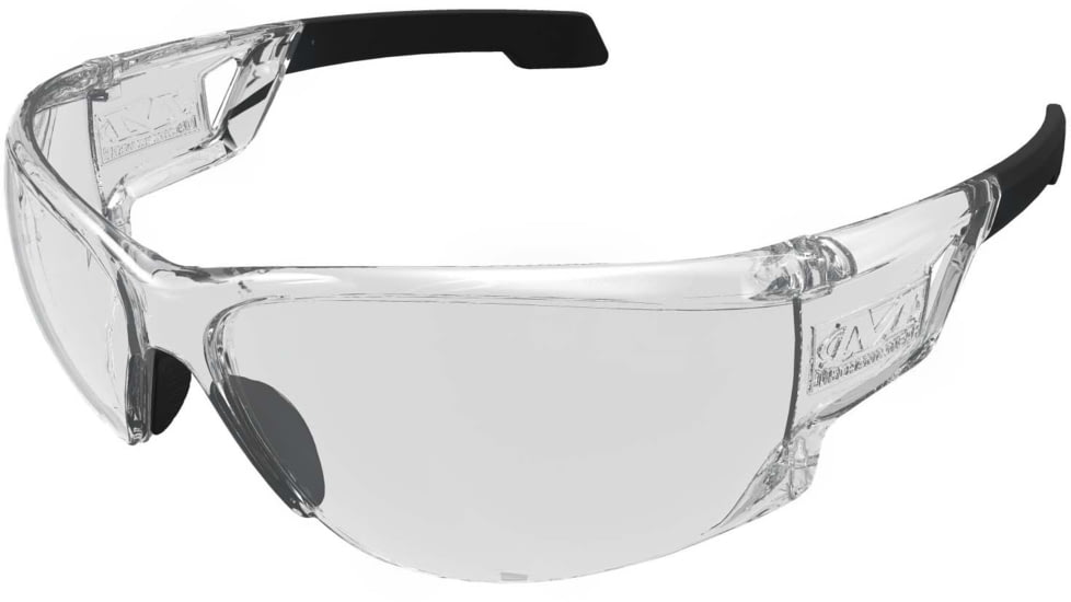 Mechanix Wear Type-N Safety Glasses, Black Frame with Clear Lens VNS-10AA-PU