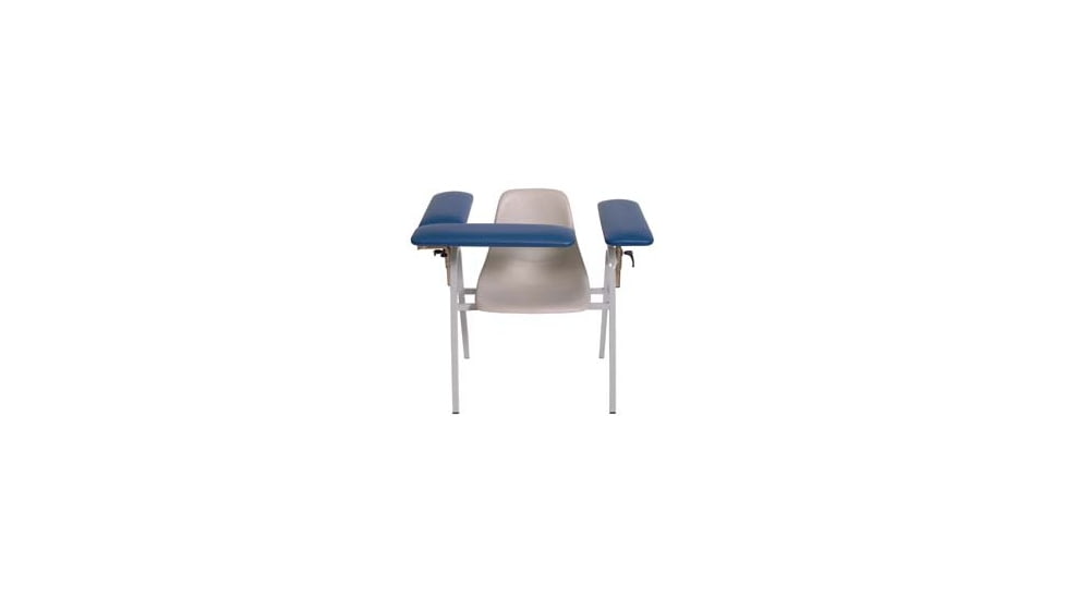 Med-Care Mfg Phlebotomy Chair Upholst Tl Bl 12CPTBLUE