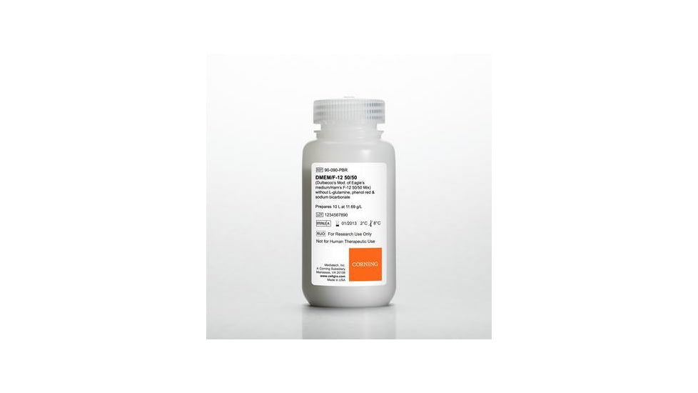 Corning  DMEM/F12 50 50 W/OGLU+PR 1X10L MT90-090-PB