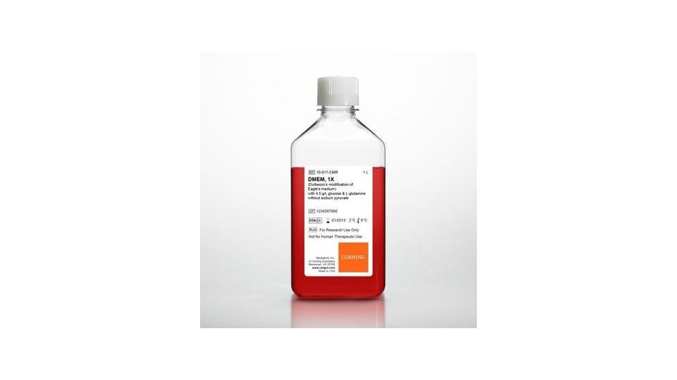 Corning  Dmem Higlu Glut W/O Pyr 6X1L MT10-017-CM